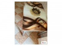 غاز طباخ مع فرن + طاولة مطبخ Image 2