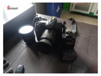 عدستين مع كاميرا ⁦⁦Nikon⁩⁩ ⁦⁦d300⁩⁩ مع فلاش Image 3