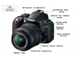 كاميرا nikon d3100 شبه جديد Image 2