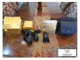كاميرا NIKON 7100 مع ٣ عدسات وملح...
