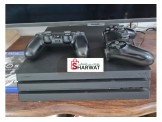 Playstation 4 pro مستعملة بوضع ممتاز 