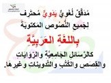 مدقق لغوي 