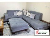 طقم كنب تركي بحالة ممتازة سبع مقا...