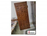 باب خشب سويد شبه حديد Image 2