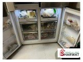 ثلاجة ٤ ابواب ... مستعملة سنتين ...بحالة ممتا Image 2