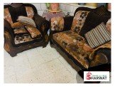 طقمين كنب بحالة ممتازه  Image 3