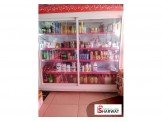 رفوف محل وثلاجه دفتين 