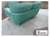كنب 6 مقاعد جلد أخضر Image 3