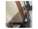 طاولة سفرة خشب زان ثقيل شبه جديدة...