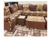 اثاث مستعمل  زاوية مع طاولة وطربز...