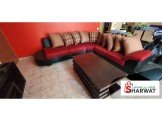 طقم زاوية كورنر 5 مقعد كنب مستعمل + طاولة Image 2