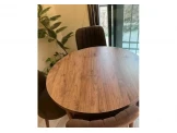 • طاولة السفرة الدائرية مع 4 كراسي Image 2