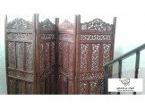 رفوف حديد وقاطع خشب