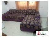 اثاث منزلي طقمين كنبايات وسرير وس...