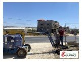 رافعه ١٤ متر جميع الاتجاهات
