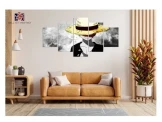 لوحة قماشية تتكون من 5 قطع للوفي-ون بيسOne piece-luffy canvas Image 2