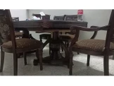 طاولة طعام خشب 8 كراسي Image 2