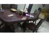 طاولة طعام خشب 8 كراسي Image 3