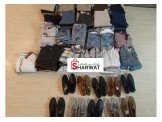 يوجد شروة ملابس بنطلونات كتان وقم...