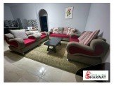 طقم كنب بحالة ممتازة
