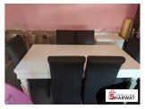 طاولة سفرة مع 6 كراسي .قابلة للتوسيع Image 3