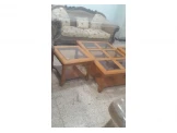 كنب مرتب شبه جديد ضغط يسفنج ازرق ولا خدش  Image 2