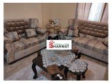 طقم كنب 7 مقاعد بحاله ممتازه جداً...