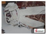 بدلة JJB جوجيتسو برازيلي لون ابيض حجم A1 - A2 Image 3