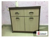 مكتب مع جواريرة و خزانتة بحالة ممتازة Image 3