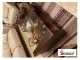 طاولة وسط ، طاولة سفره من الخشب الثقيل