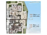 شقة ارضية180mوحديقة 240متر