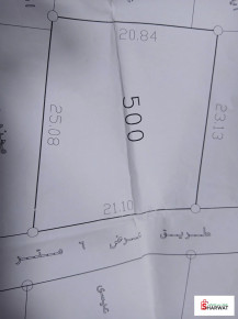 ارض مستوية سكنية شرق ذنابه بالقرب من مصنع الشوكولا واصلها جميع الخدمات طابو قدمويم تصلح للسكن Image 2