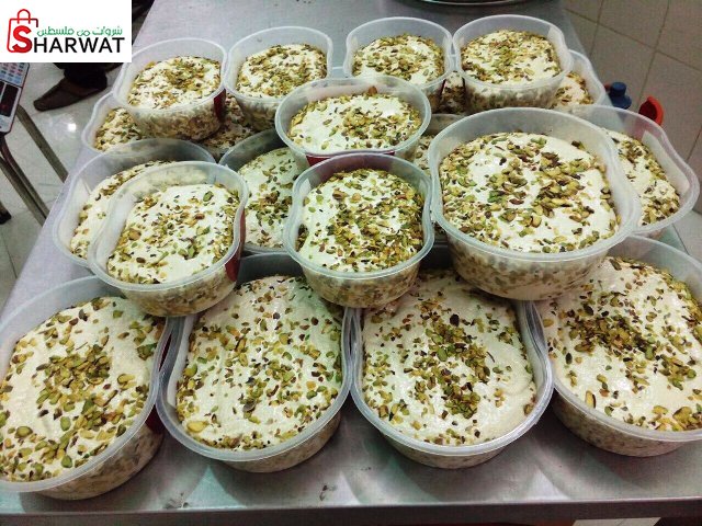 شاور للطحينة والسيرج والحلاوة